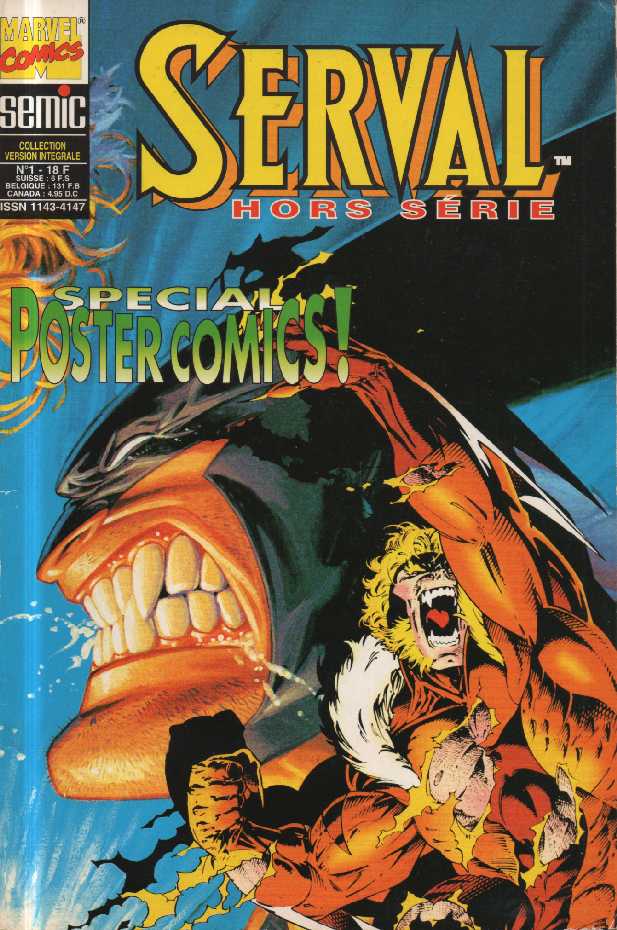 Scan de la Couverture Serval Wolverine n 801